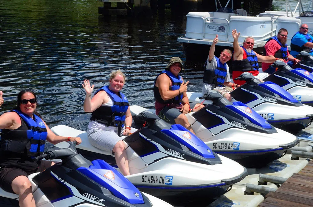 Watersports on the Intracoastal Waterway in Myrtle Beach