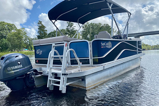 Myrtle Beach Pontoon Boat Rentals 70hp